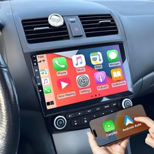 For Honda Accord 7 2003-2007 Apple Carplay Android 13 Car Stereo Radio Gpscam