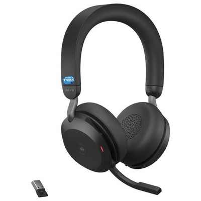 Jabra Evolve2 75 Wireless Bluetooth Headphones Usb-a Wireless