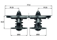 Mahle Tx 32 80D Thermostat, KüHlmittel FüR Scania