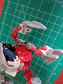 LEGO BIONICLE BOHROK TAHNOK-KAL 8574COMPLETE FIGURE BO KRANA WITH MANUAL