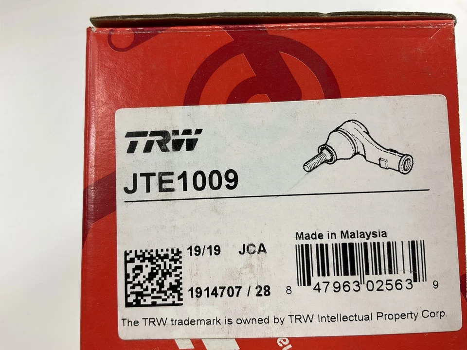 Extremo de varilla de dirección exterior delantera izquierda TRW JTE1009 para Saab 9-3 2003-2011 Foto 3 de 3