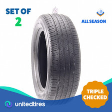 Set Of 2 Used 23560r18 Michelin Primacy Mxm4 102v - 532 Set Of 2 Used 23560r18 Michelin Primacy Mxm4 102v - 532