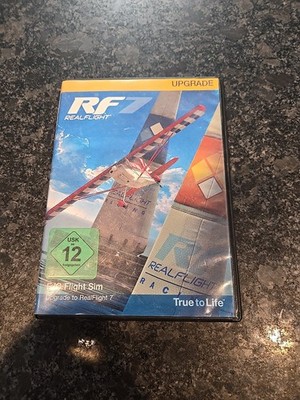 REAL FLIGHT RF 7 UPGRADE RealFlight SOFTWARE RC SIMULATOR VIRTUAL DVD