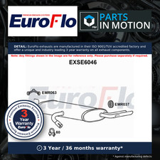 Exhaust Back / Rear Box fits SEAT TOLEDO 5P 1.9D 04 to 09 EuroFlo 5P5253609C New