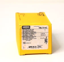 Hubbell Twist-Lock Locking Connector HBL7314C, 125/250V AC, 20A, 3P