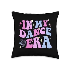 In My Dance Era for Ballet Dancer Girls Mom Funny Throw Pillow