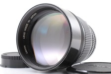  Near MINT Canon New FD NFD 135mm f2 MF Telephoto Lens w/Cap x2 From JAPAN