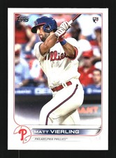 Matt Vierling 2022 Topps #316 RC