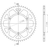 Zahnrad Aluminium P520 - Z49 (DIS.15206) Artikel Passend: 541520649SPX