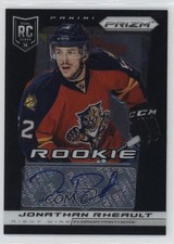 2013-14 Panini Rookie Anthology Prizm Update Jon Rheault Jonathan #351 Auto 0x09