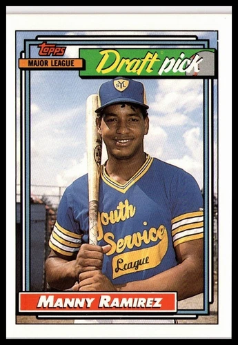 1992 Topps #156 Manny Ramirez RC Cleveland Indians