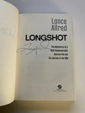 Lance Allred | Longshot | signed 1st/1st HB  | RARE autograph NBA