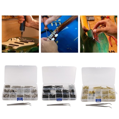 Gitarrenschrauben-Set – 258 Teile Für Reparatur & Bau Von E-Gitarren