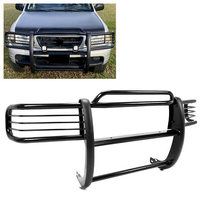 #ad #ad For Isuzu Rodeo Amigo 1998 2004 Bull Bar Grille Guard Black Steel Power Coated $164.26