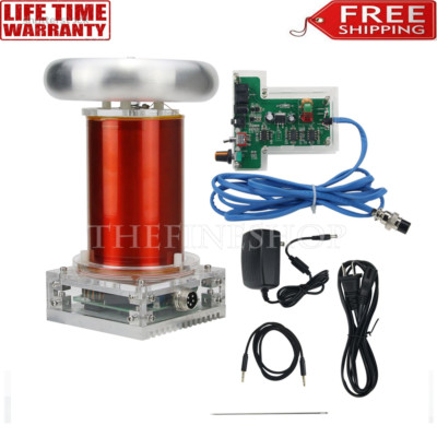 Music SSTC Solid State Tesla Coil Integrated Arc-Suppression Coil Assembled New