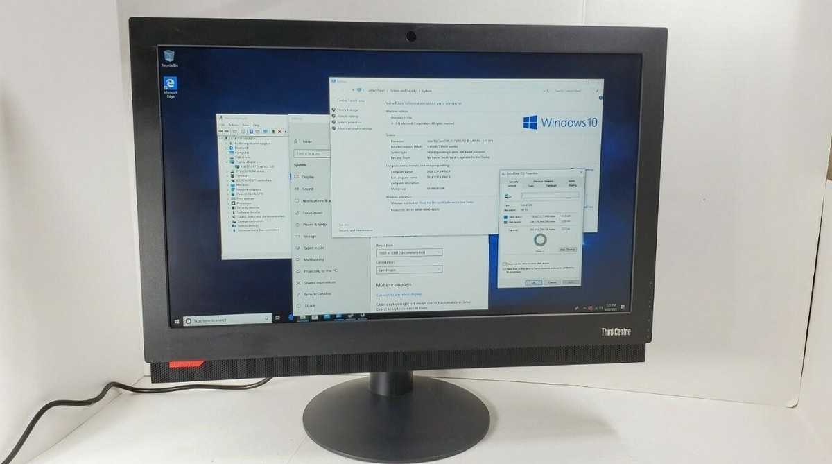 Lenovo ThinkCentre M910z All-in-One 24 Lenovo ThinkCentre M910z All-in-One 24
