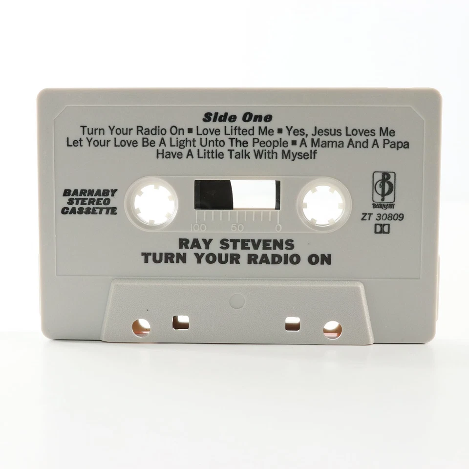 Turn Your Radio On by Ray Stevens (RARE Cassette Tape, Barnaby) TESTED ZT 30809 - Image 3 of 4