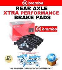 Rear Axle BREMBO XTRA Performance BRAKE PADS for AUDI A6 3.7 1999-2005