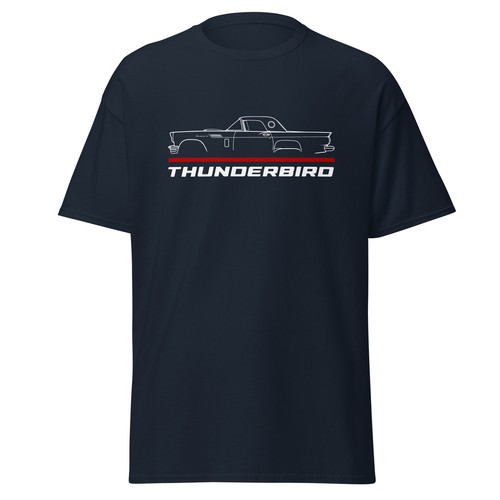 Premium T-shirt For Ford Thunderbird T-Bird 1957 Car Enthusiast Birthday Gift - Picture 3 of 5
