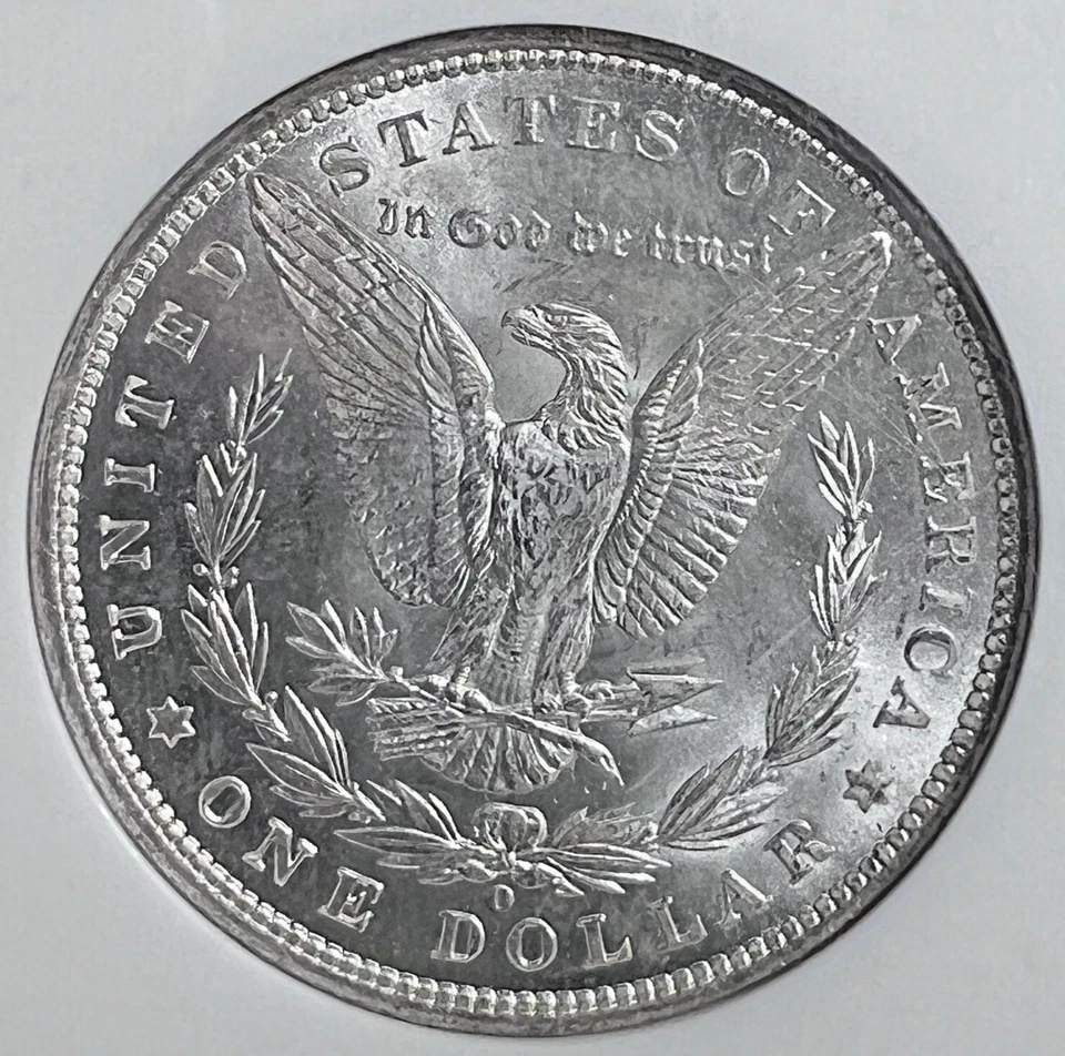 1900-O NGC MS64 MORGAN DOLLAR ~ NICE BRIGHT COIN WITH LIGHT TONING OVER THE COIN - Image 4 of 4