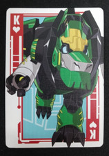 Transformers Robots In Disguise playing card King Hearts