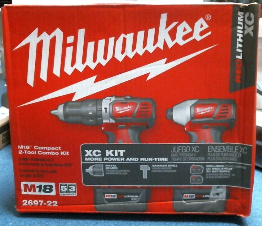 Compact Drill Milwaukee Drill Impact Combo Milwaukee M18 Compact