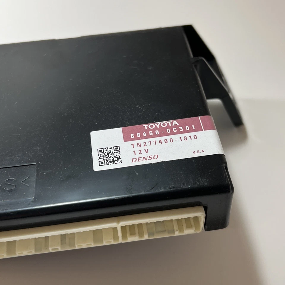 Toyota Tundra 2017 módulo de control de temperatura de aire acondicionado 88650-0C301 OEM Foto 3 de 4