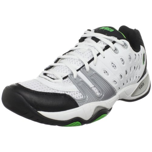 Prince Men's 8P984149-T22 Tennis Shoe,White/Black/Green,11 M US