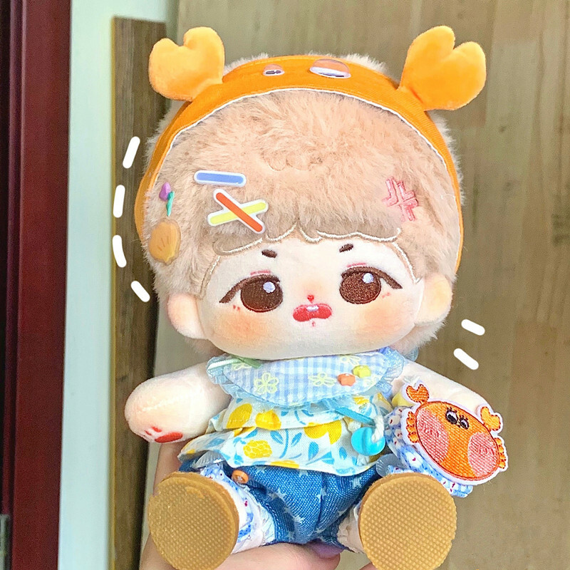 20cm KPOP Plush JUNGKOOK Doll Stuff Toy with Rabbit Ear【NO