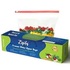 Zipify-Ultimate Fridge Organizer Kit Zip Lock Bag For Food Storage Vegetable Bag