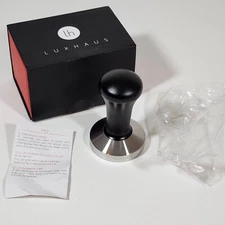 LuxHaus 58mm Calibrated Pressure Tamper for Coffee Espresso Makers Cafe Barista