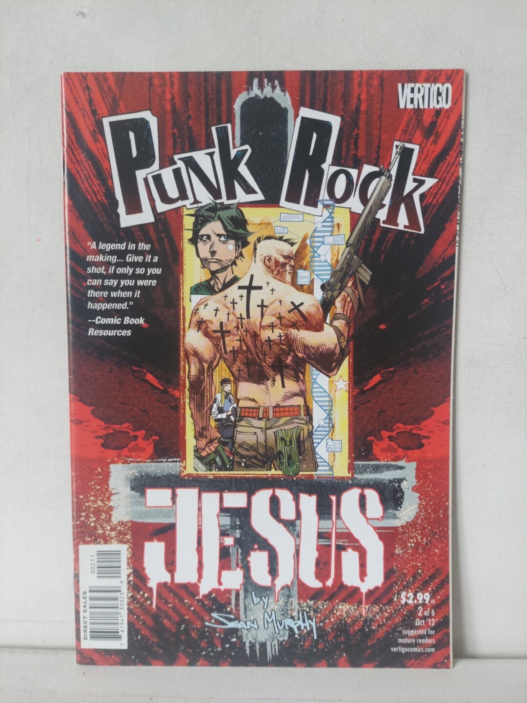 Punk Rock Jesus #2 Vertigo DC Comics 2012