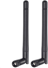 Antena WiFi de doble banda 2,4 GHz, 5 GHz, 5,8 GHz, 3 dBi, MIMO, RP-SMA macho