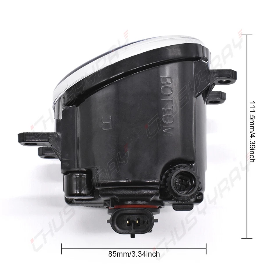 Par de montaje de faros antiniebla laterales izquierdo y derecho para Lexus RX350/RX450h 2010-2014 Foto 2 de 4