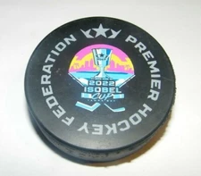 PHF 2022 PREMIER HOCKEY FEDERATION  ISOBEL CUP GAME HOCKEY PUCK VERY RARE WOMANS