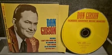 Famous Country Music Makers by Don Gibson (CD, 1999) CD and Inlays Only 