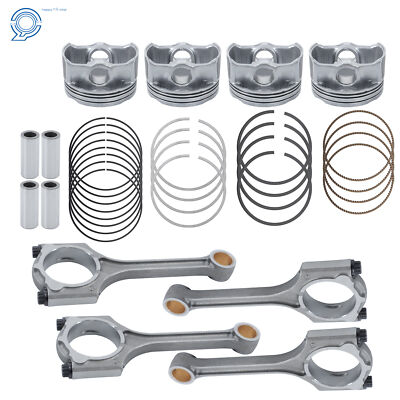 Connecting Rod & Piston & Ring Set For Hyundai Elantra 2012-2015 2016 1.8L