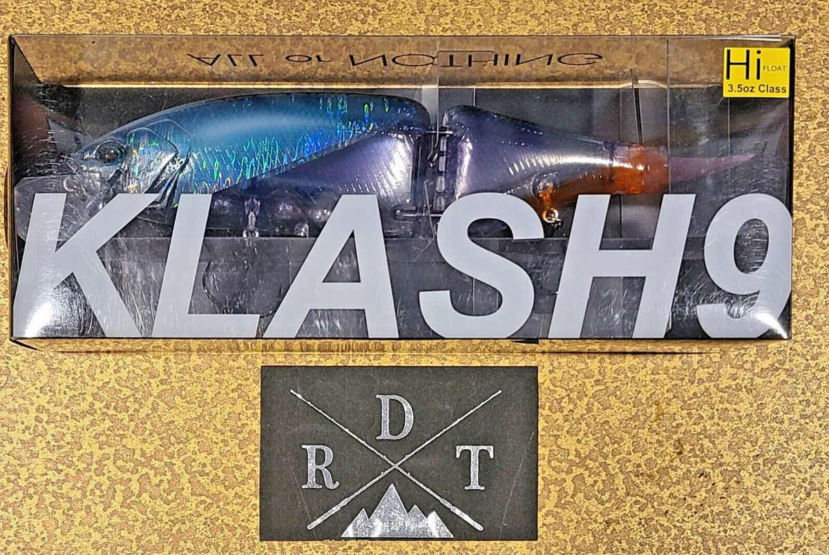 ルアー・フライ DRT KLASH9 Low BLUE DAWN DRT Klash 9 - Low Float – Three Rivers Tackle