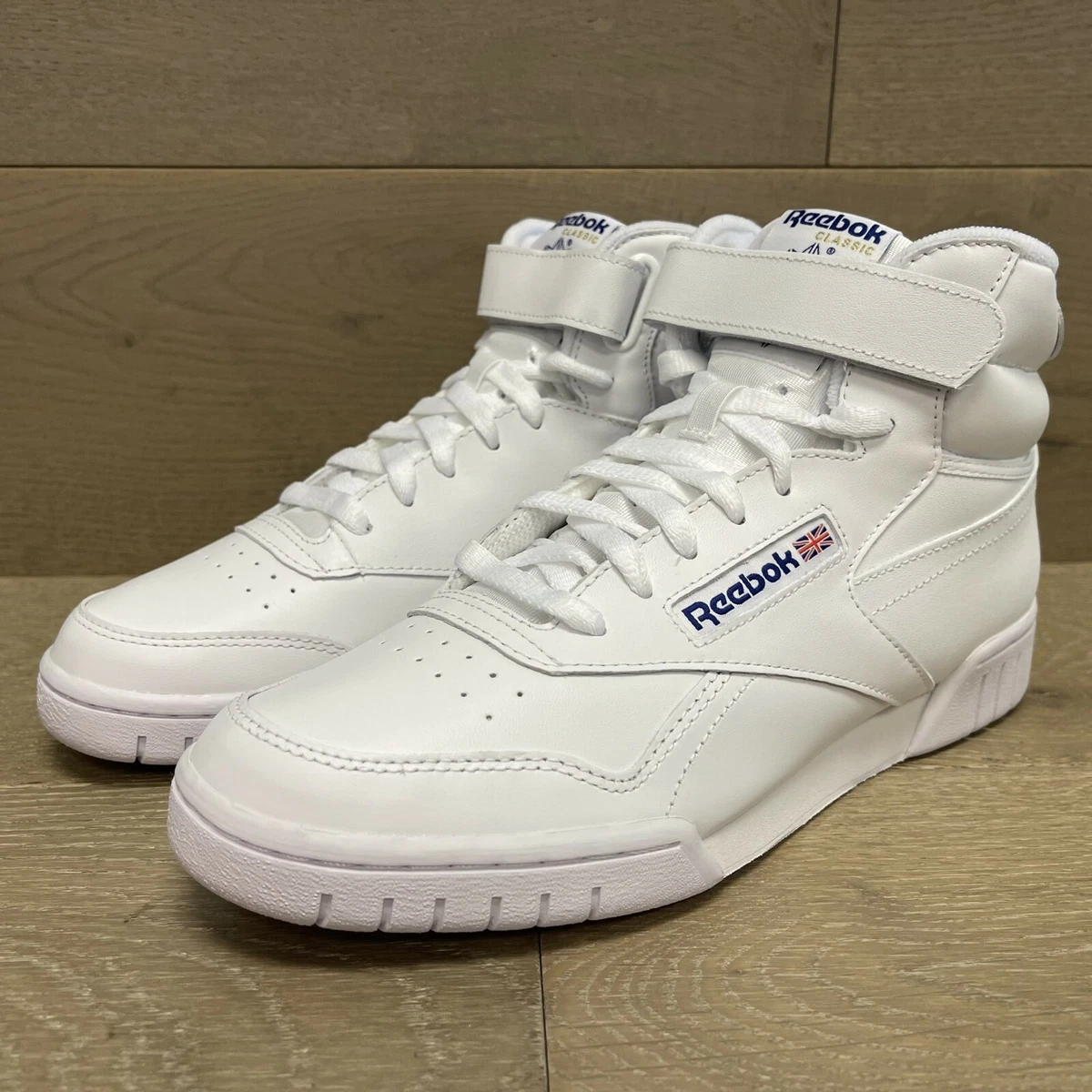 REEBOK EX-O-FIT HI WHITE 3477 MEN SHOES | eBay