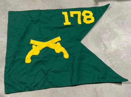 Vintage US Army Guidon Flag 178th Military Police Co