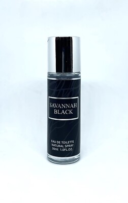 Savannah Black by Royal Fragrance Fl oz EDT Travel Spray for