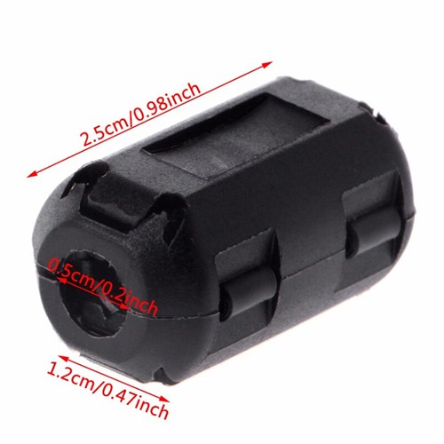 3 Stck. Ring Kern Ferrit Perlenklemme Drosselspule EMI RFI Geräuschfilter Clip Snap C ZP - Bild 13 von 13