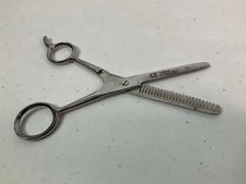ICE Tempered Stainless 5.5 Thinning Shears. Vintage. See Photos.