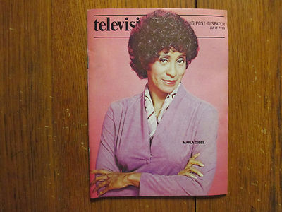 6/1981 St. Louis Post-Dispatch TV Mag(CHECKING IN/MARLA GIBBS/227/THE JEFFERSONS