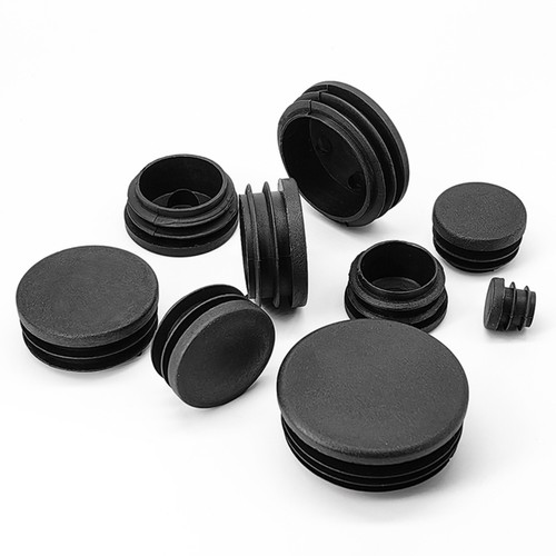 Round Plastic End Caps Tube Insert Bungs Blanking Plugs stopper Chair Table Feet - Picture 6 of 40