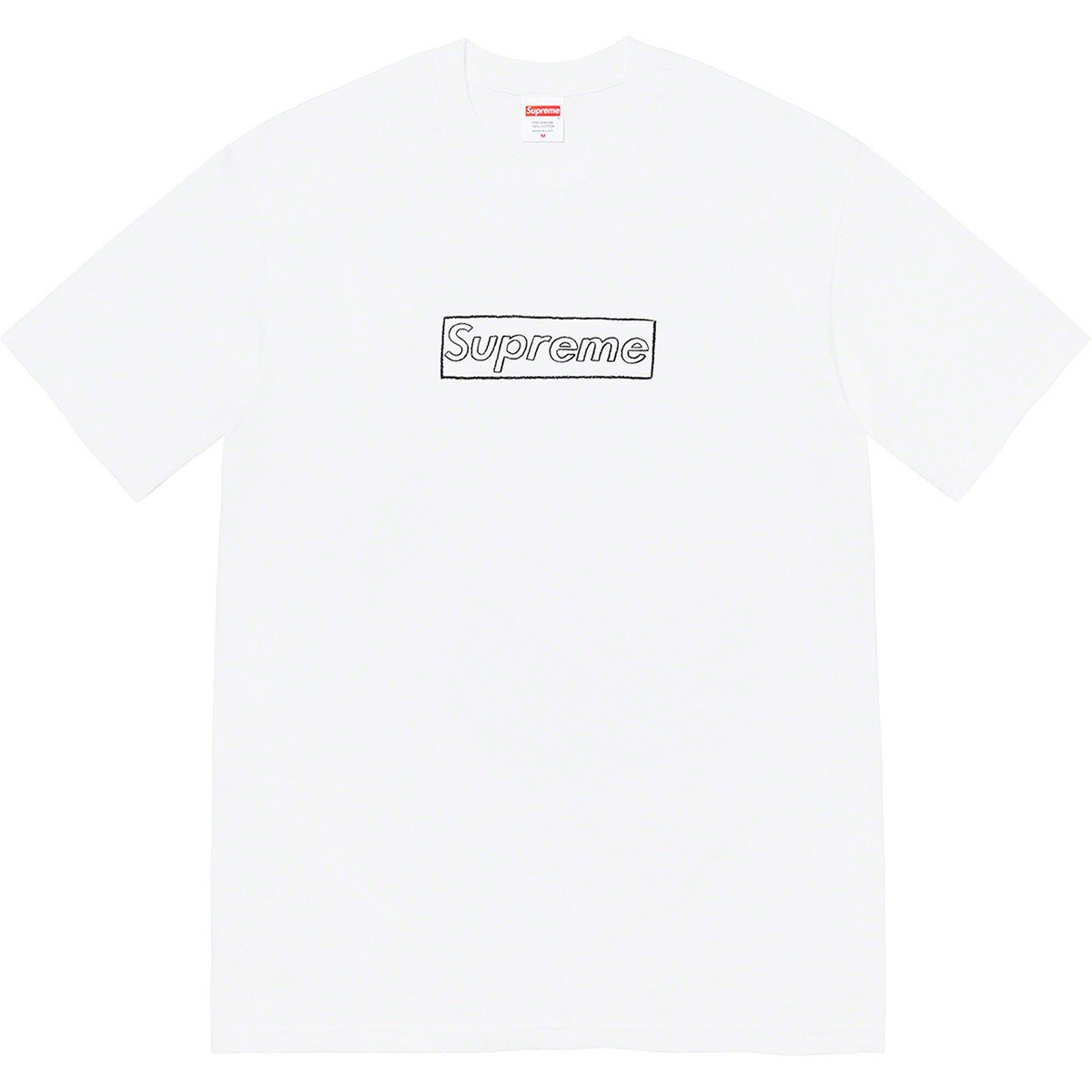 Supreme x KAWS Chalk Logo Tee SS21 (SS21T7) Men's Size M-XL | eBay