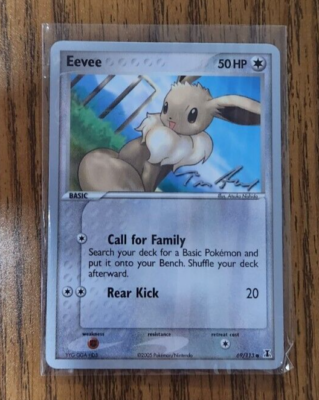Eevee TOM ROOS 69/113 Pokemon World Championships 2007 TCG Card | eBay