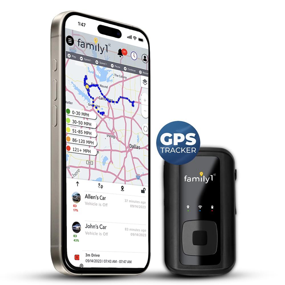 Portable Automobile GPS Trackers for Vehicles, Cars, Loved Ones, Real Time Tr...