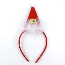 Christmas Headband Red Hair Band Accessories for Girls Hat