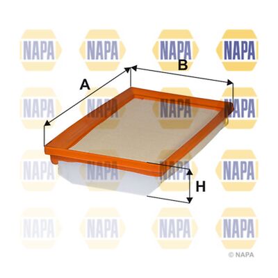 Air Filter For Fiat Tipo 356 1.3 D Napa 52027683 52069663 | eBay UK